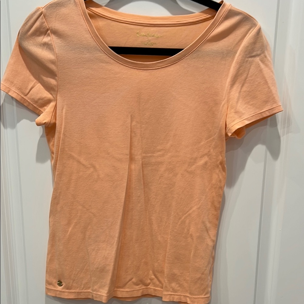 Lilly Pulitzer Coral Short Sleeve Tee